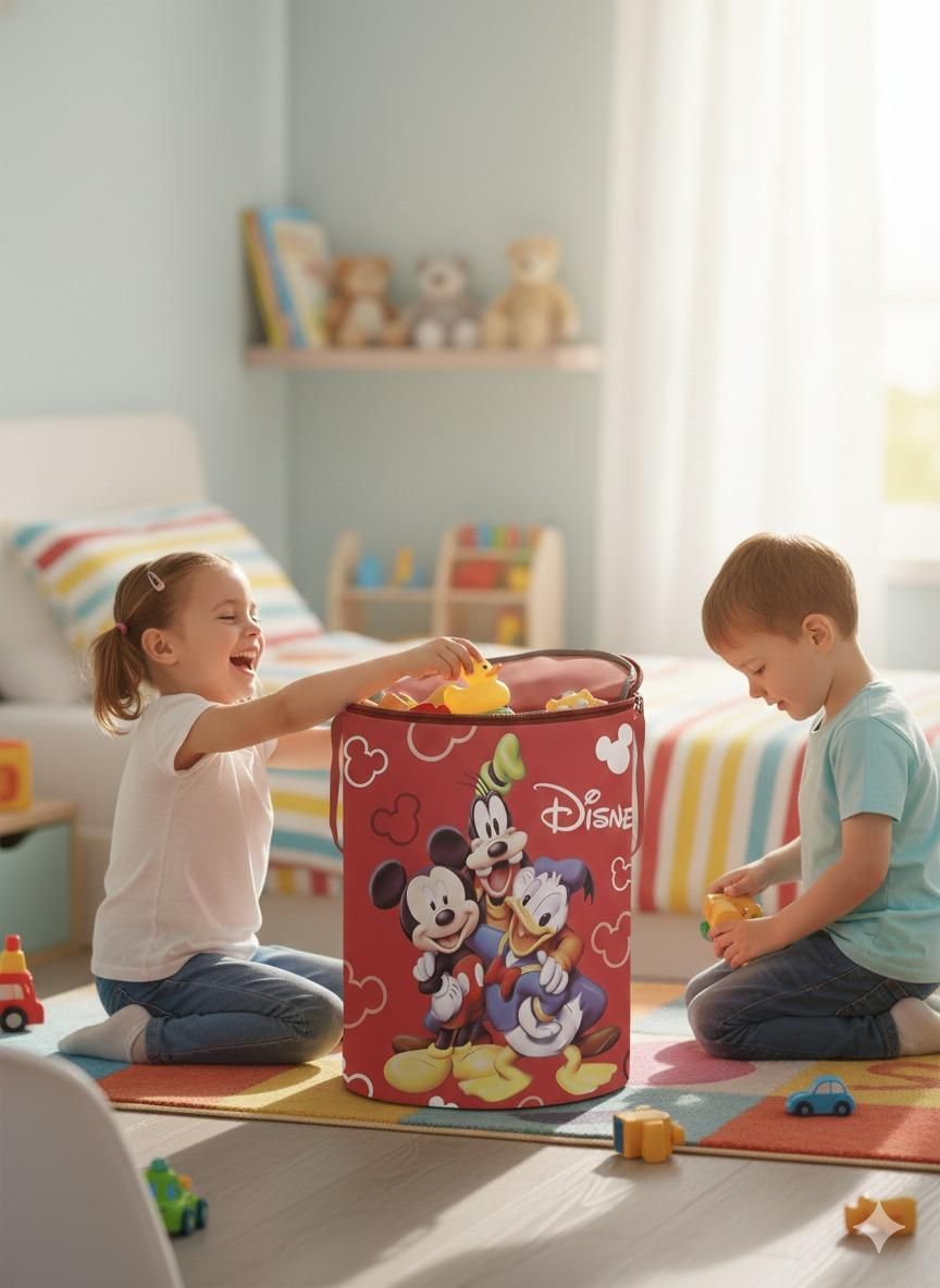 Laundry Basket With Handles - Pack of 2